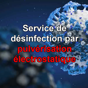 Désinfection par pulvérisation